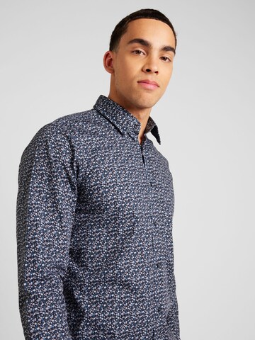 JOOP! Jeans Regular Fit Hemd 'Hanson' in Blau