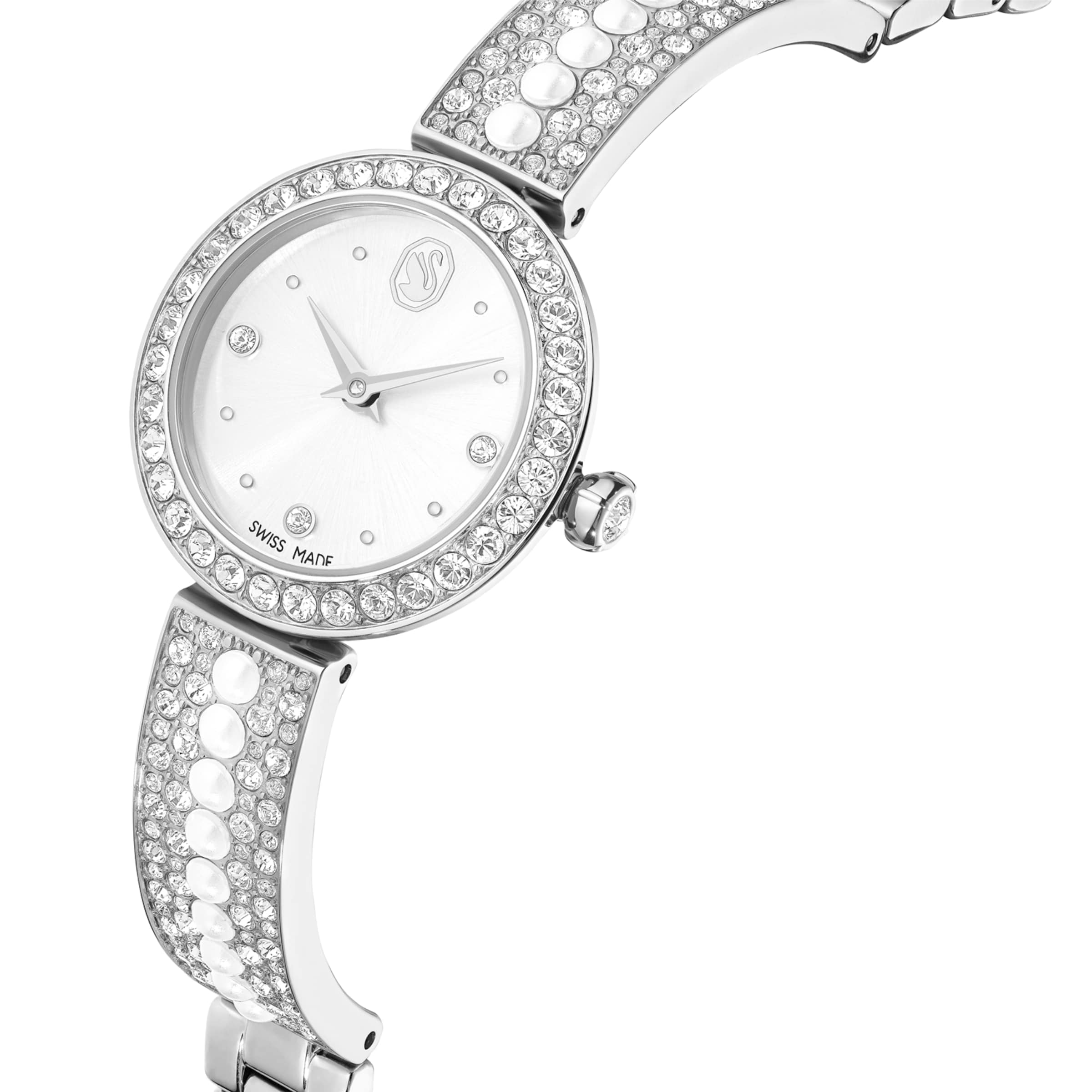 Swarovski Analog Watch in Silver