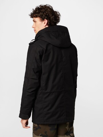 Vintage Industries Parka 'Darren' in Schwarz