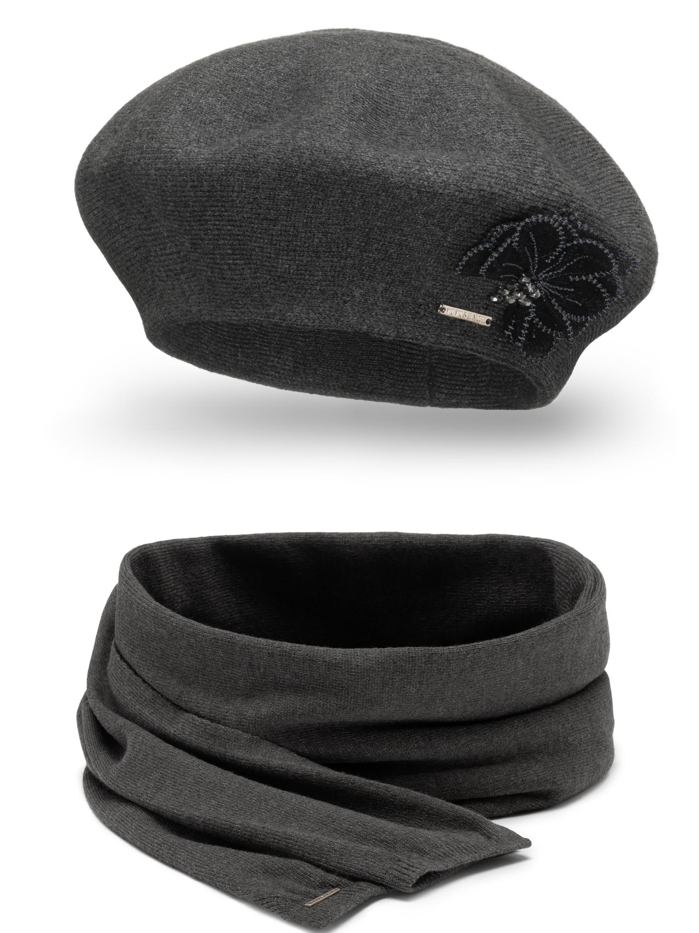 Vivisence Muts '7036 Set' in Grijs: voorkant