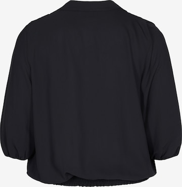 Camicia da donna 'Luby' di Zizzi in nero