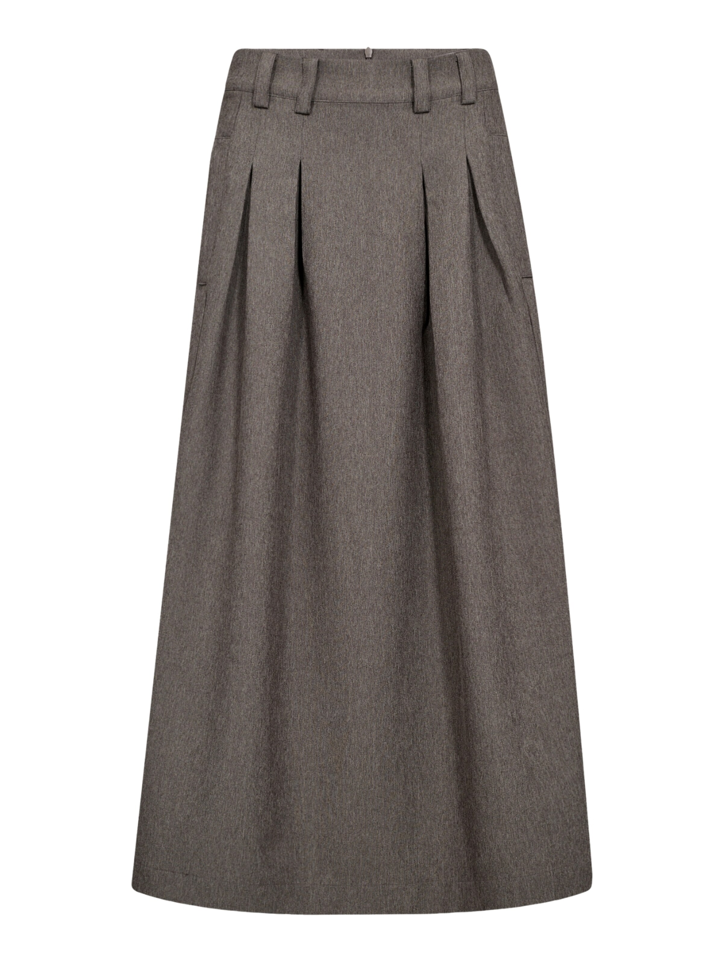 co'couture Rock 'Nana' in Grau: Vorderseite