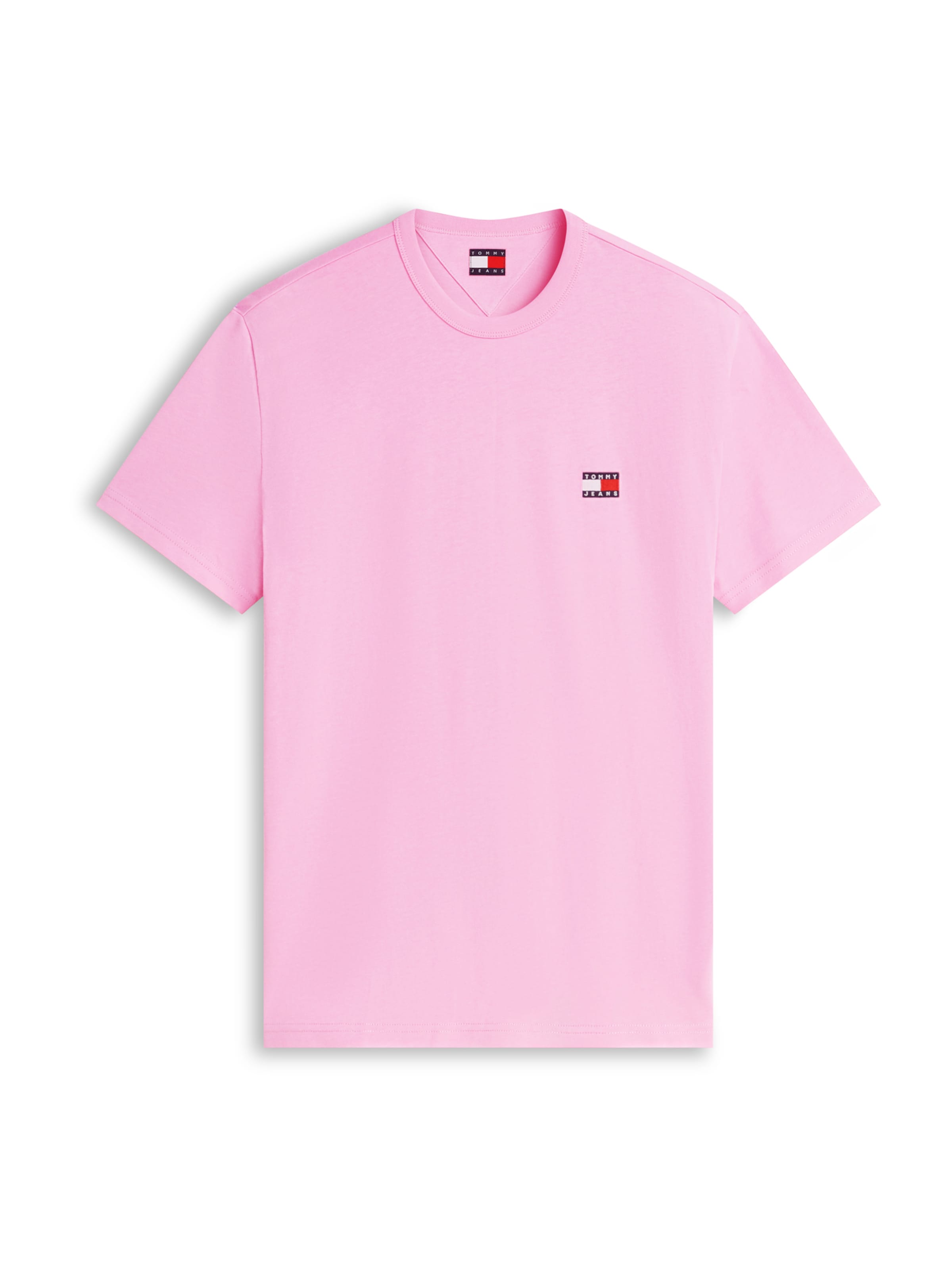 Tommy Jeans Футболка в Ярко-розовый: спереди