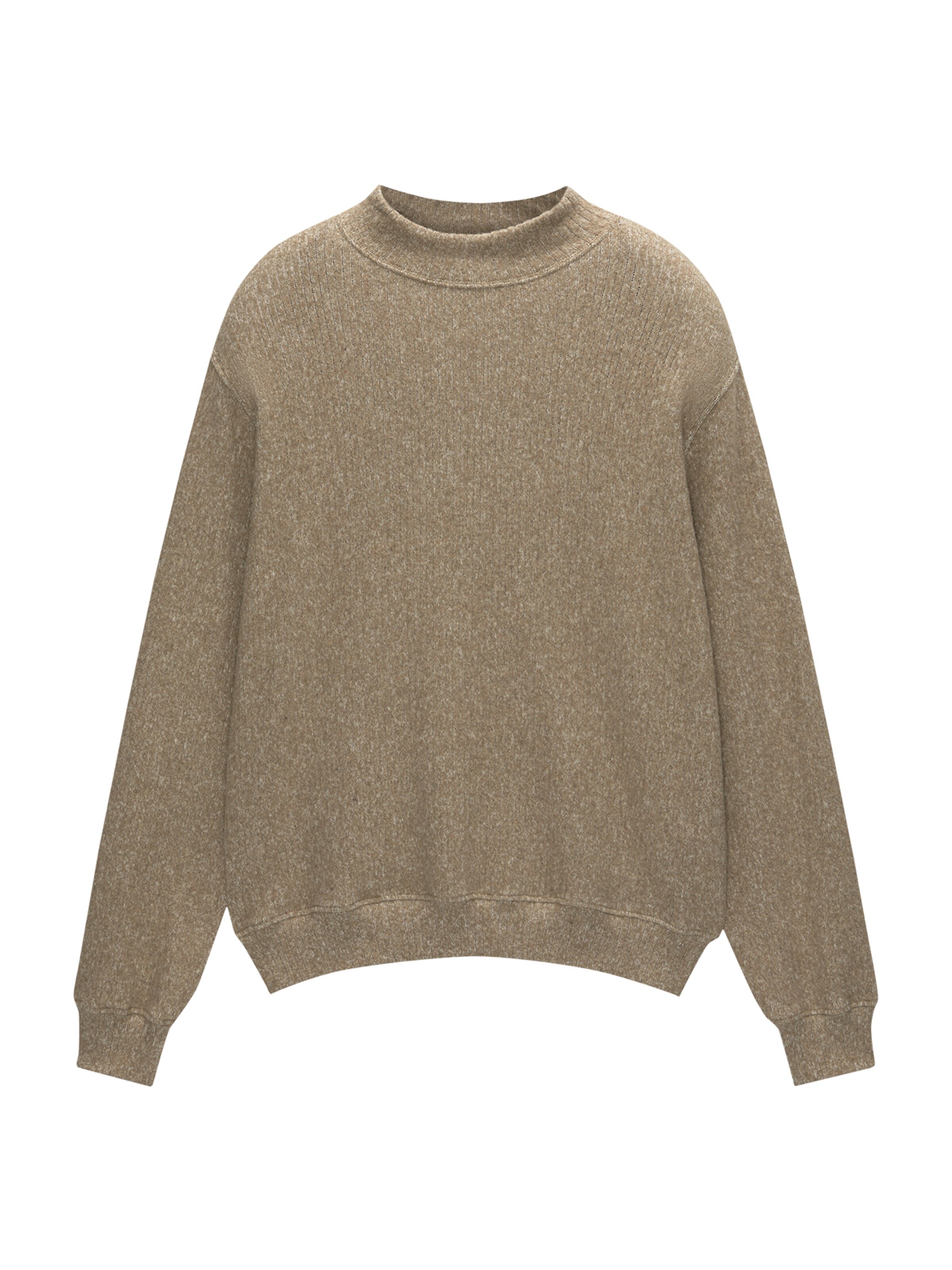 Pull&Bear Pullover in Beige: Vorderseite