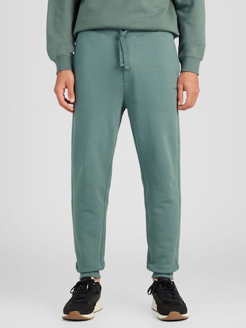 HUGO Tapered Pants 'Dayote' in Green: front