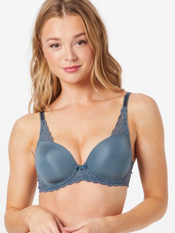 Invisible Soutien-gorge 'Amourette' TRIUMPH en bleu : devant