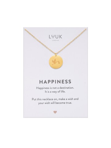 LUUK LIFESTYLE Necklace in Gold