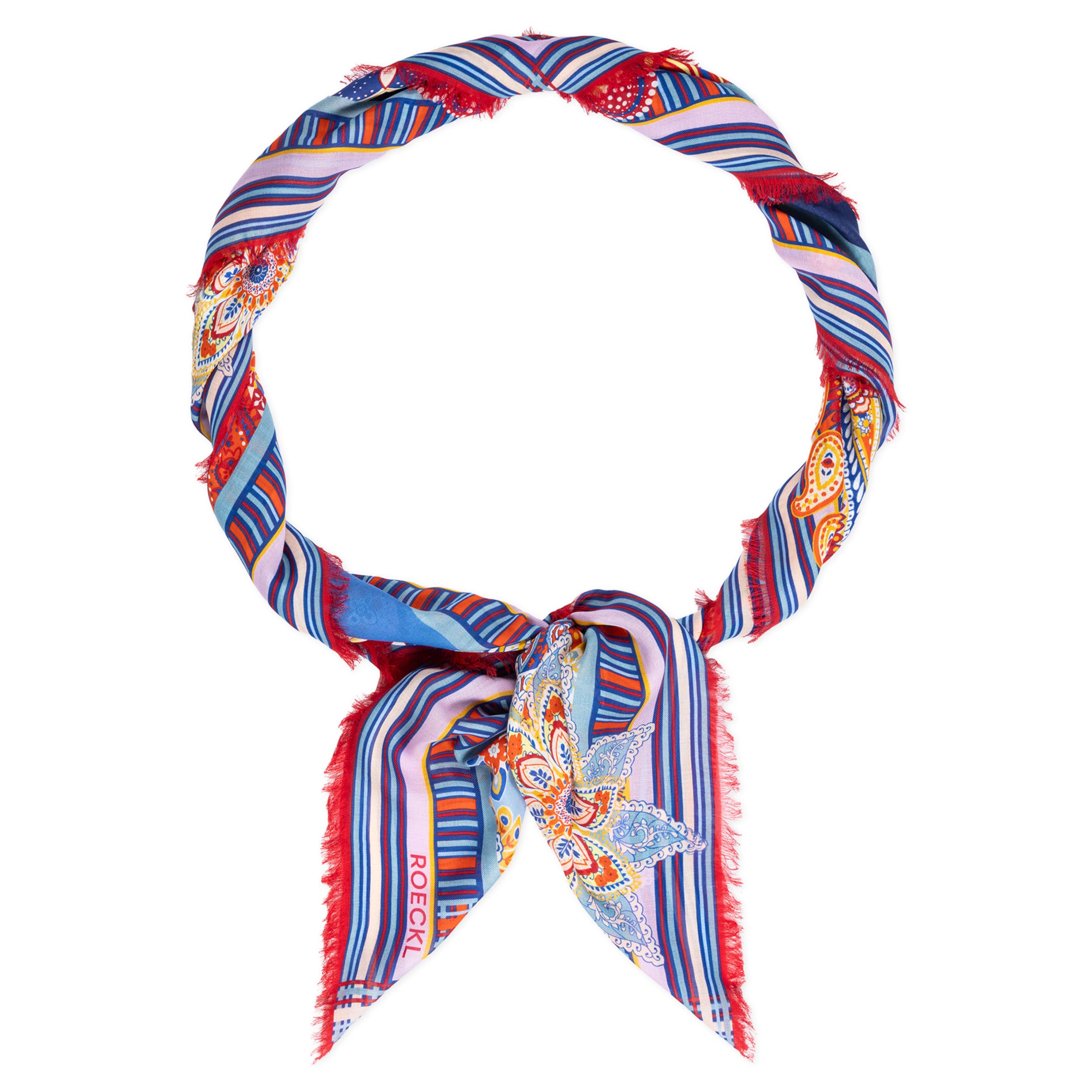 Foulard 'Summer Vibes' di Roeckl in blu