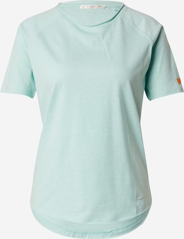 Key Largo Shirt 'LINNEA' in Groen: voorkant