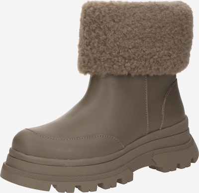 Botine BOSS pe maro, Vizualizare produs