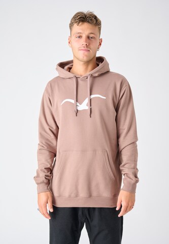 Cleptomanicx Sweatshirt 'Mowe' in Beige: Vorderseite