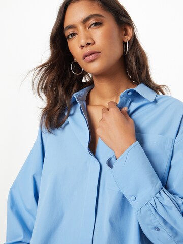 Fransa Blouse 'HALLIE' in Blue