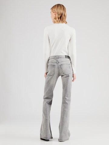 Monki Flared Jeans in Grijs