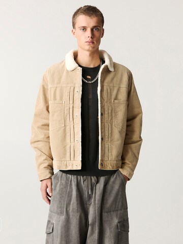 Pull&Bear Overgangsjakke i beige: forside