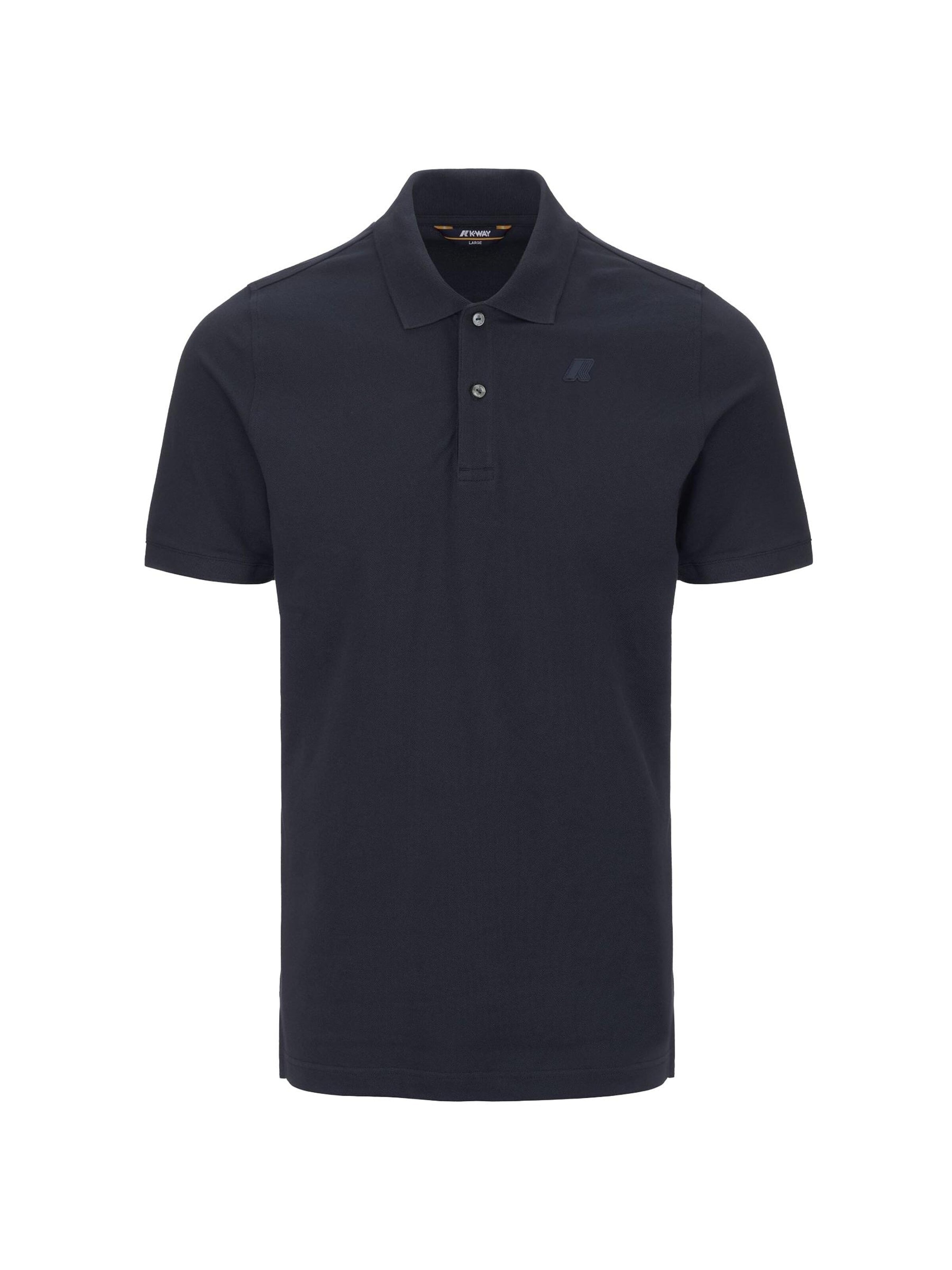 T-Shirt 'K-WAY AMEDEE PIQUE SLIM T-Shirt e Polo' K-Way en bleu : devant