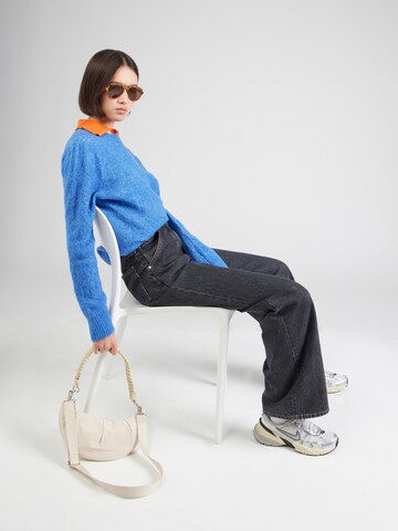Soft Rebels Svetr 'Jayden' – modrá