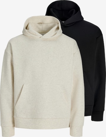 JACK & JONES Sweatshirt 'Barron' in Beige: Vorderseite
