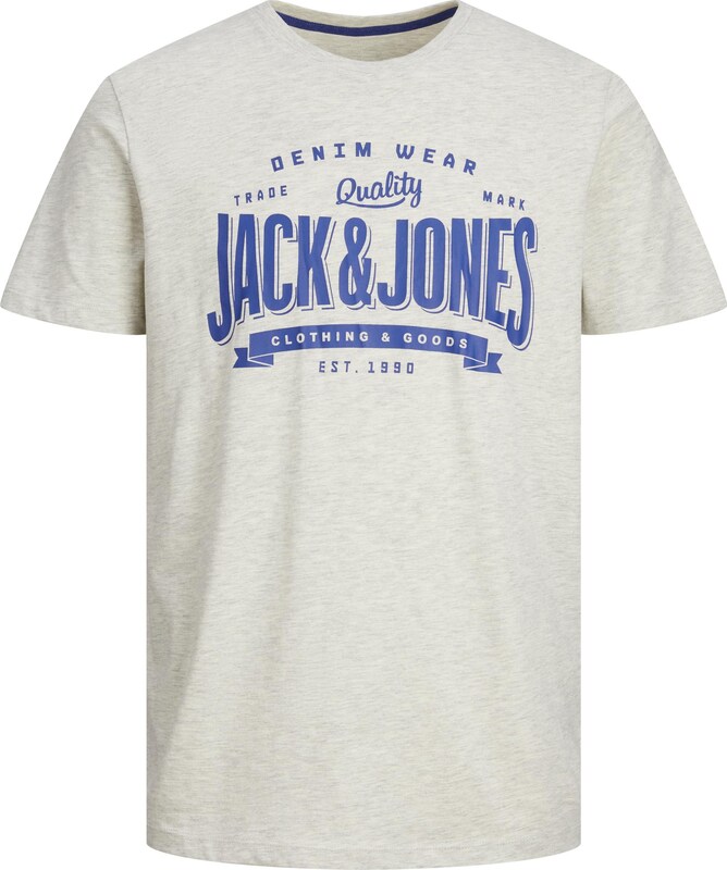 JACK & JONES T-Shirt in Graumeliert JACK & JONES T-Shirt in Graumeliert