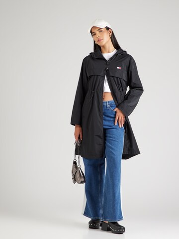 Tommy Jeans Přechodová parka 'Chicago' – černá