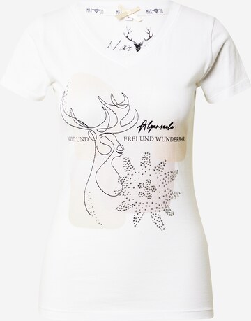 MARJO T-shirt 'Sonja' i vit: framsida