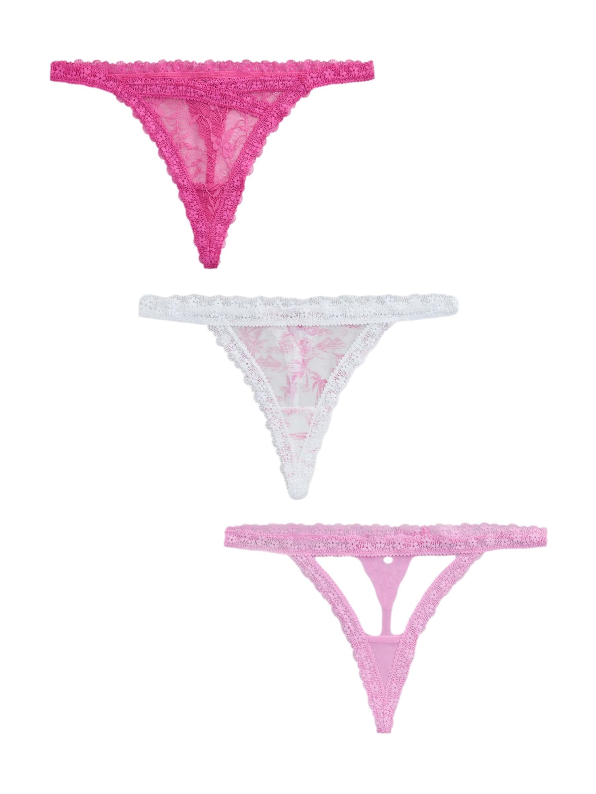 Next - Tanga em rosa: frente