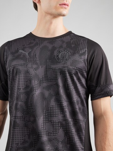PUMA Спортивная майка 'FC St. Pauli' в Черный
