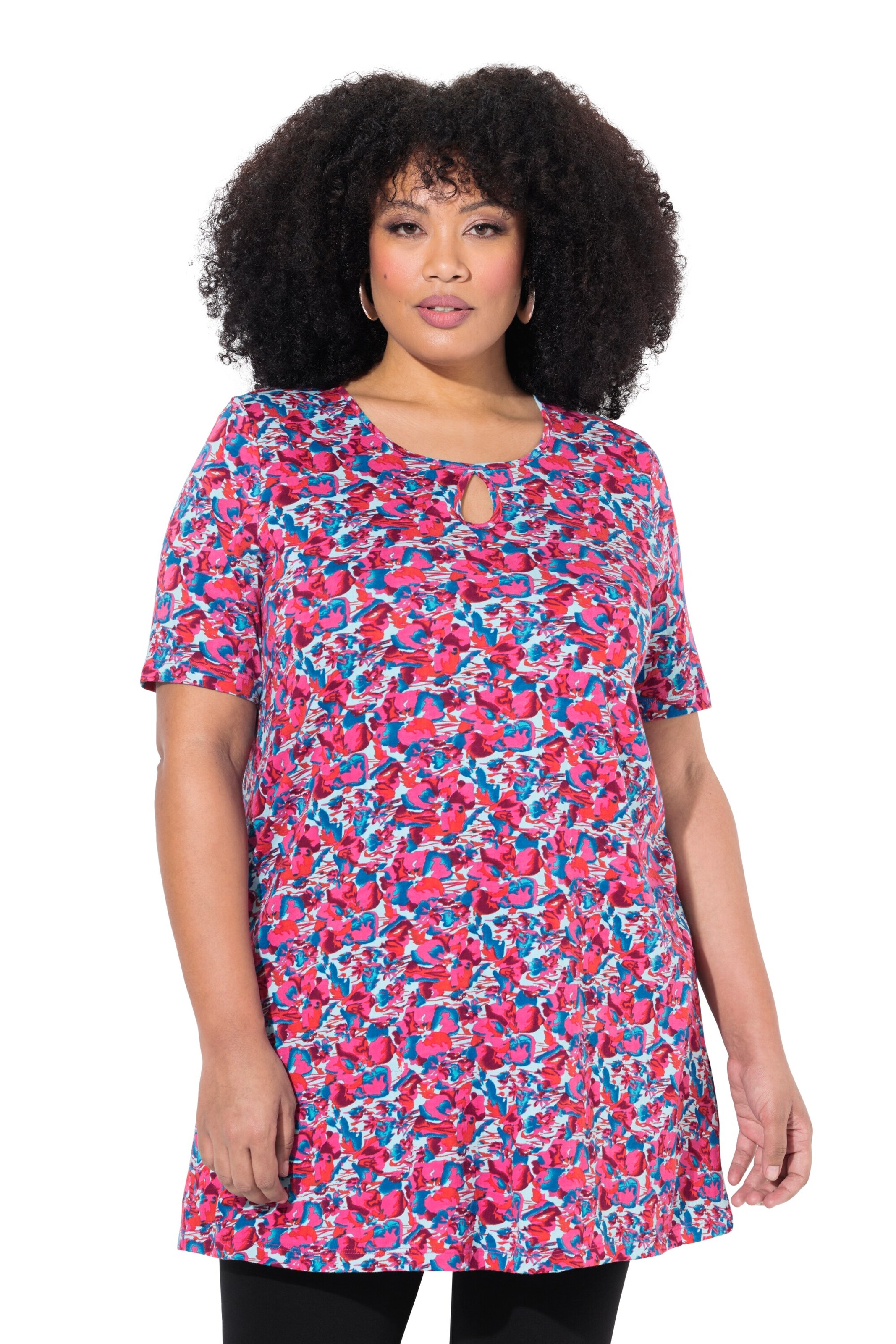 Ulla Popken Shirt in Gemengde kleuren: voorkant