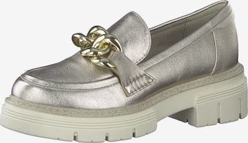 MARCO TOZZI Classic Flats in Silver: front