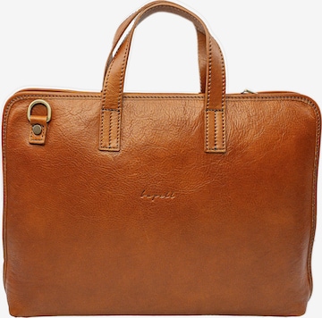 bupell Laptoptasche 'Pietro' in Braun: Vorderseite
