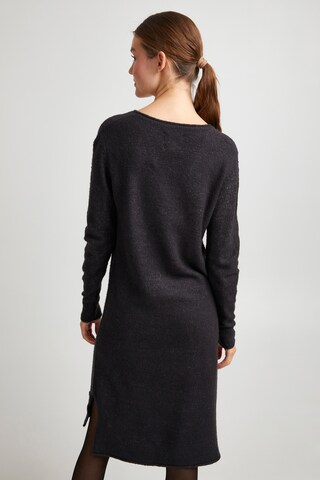 Robes en maille 'Ida' Oxmo en noir