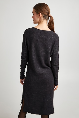 Oxmo Knitted dress 'Ida' in Grey