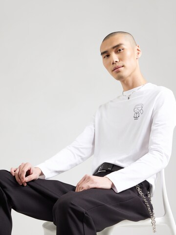 Karl LagerfeldMajica - bijela boja: prednji dio