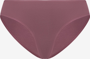 Albero Natur Slip 'Klassischer Bio-Baumwoll Damen Slip' in Rot: Vorderseite