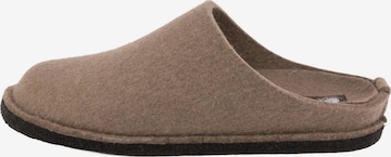 HAFLINGER Pantolette 'Flair Soft' in Grau: Vorderseite