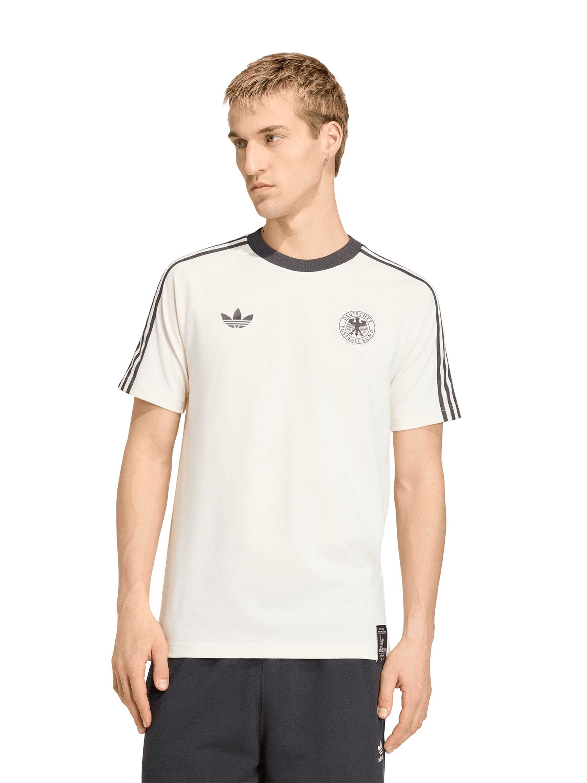 balta ADIDAS PERFORMANCE Sportiniai marškinėliai: priekis