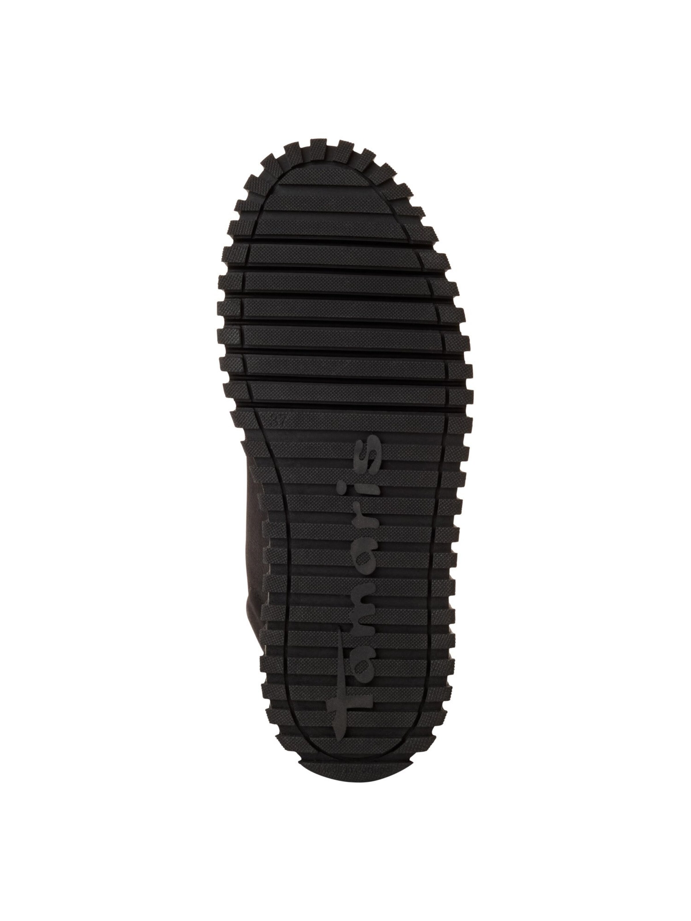 Tamaris - Botines con cordones en negro
