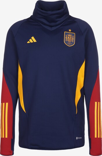 ADIDAS PERFORMANCE Sweat de sport en bleu foncé / jaune / rouge, Vue avec produit