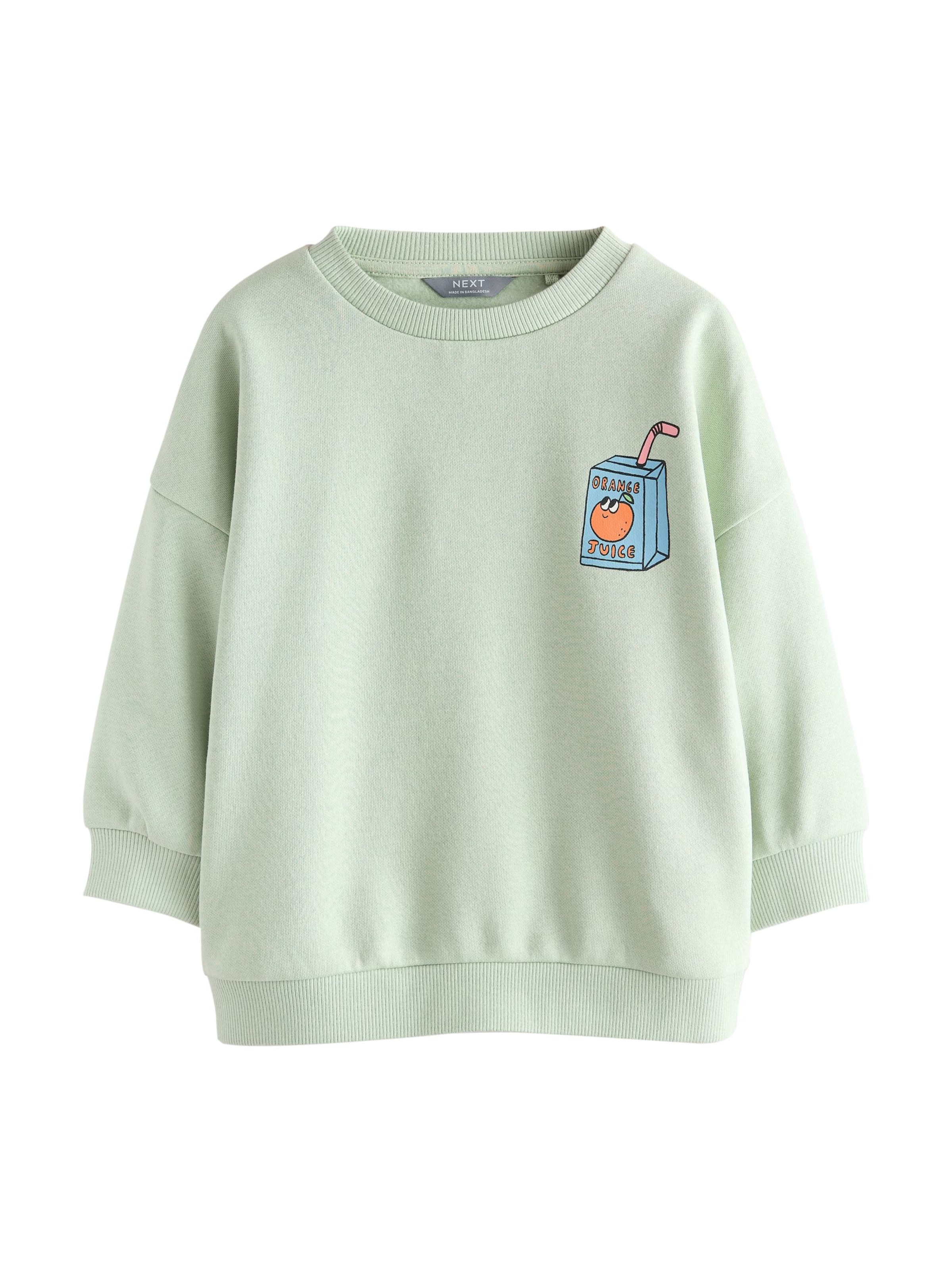 Next Majica | zelena barva: sprednja stran