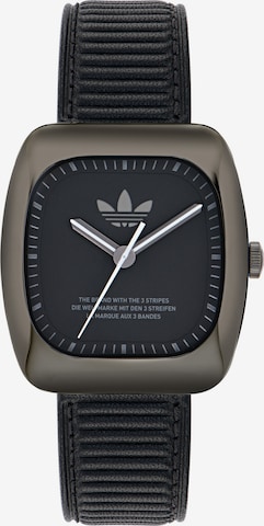 ADIDAS ORIGINALS Analog watch 'RETRO WAVE ONE' in Black: front