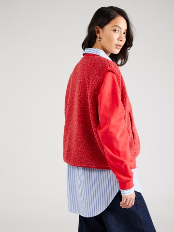 AMERICAN VINTAGE Vest 'Hoktown' in Red