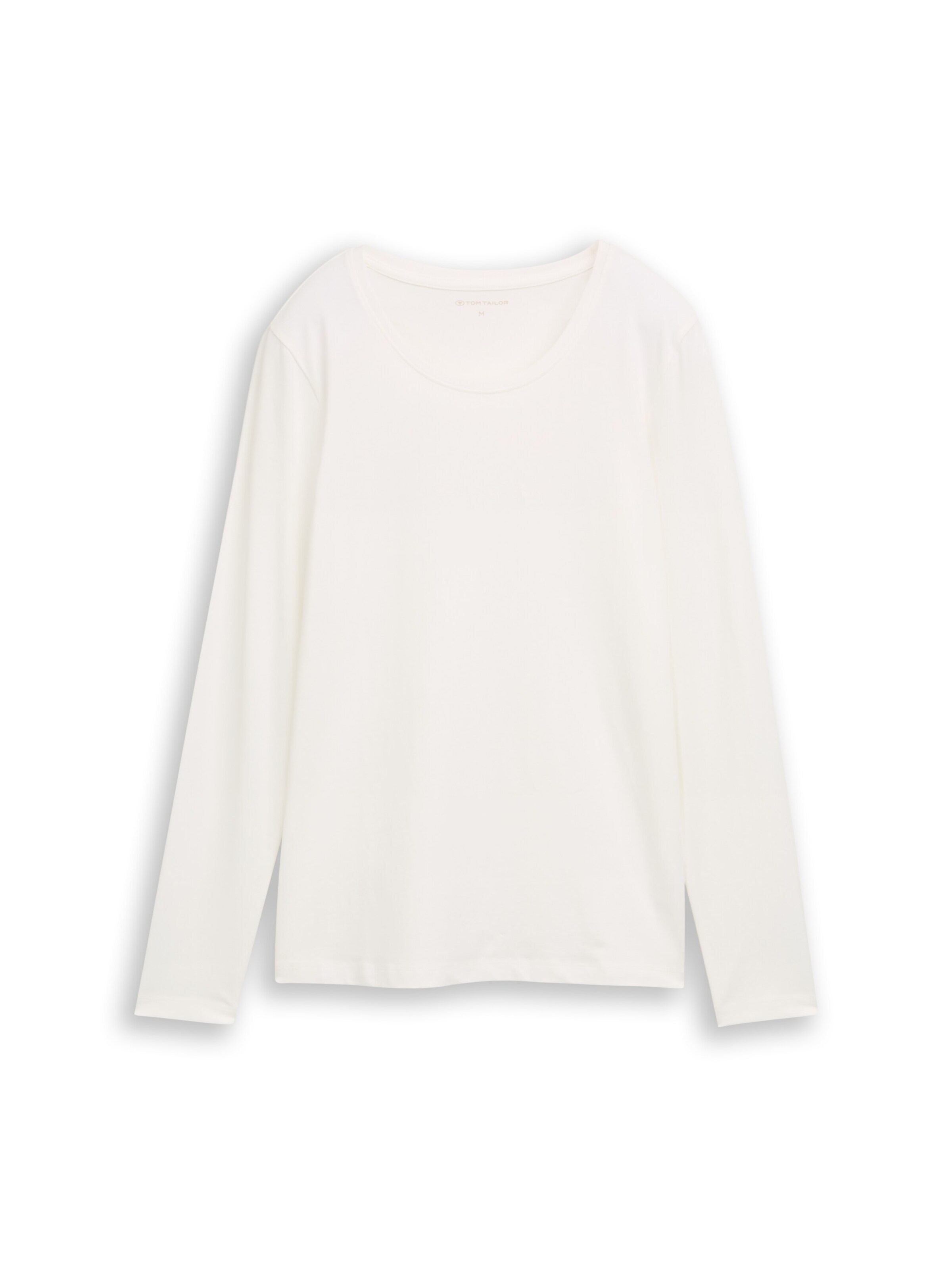 TOM TAILOR Shirt in Weiß: Vorderseite