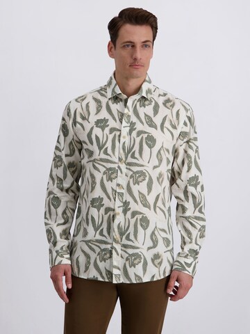 Coupe regular Chemise PIERRE CARDIN en vert : devant