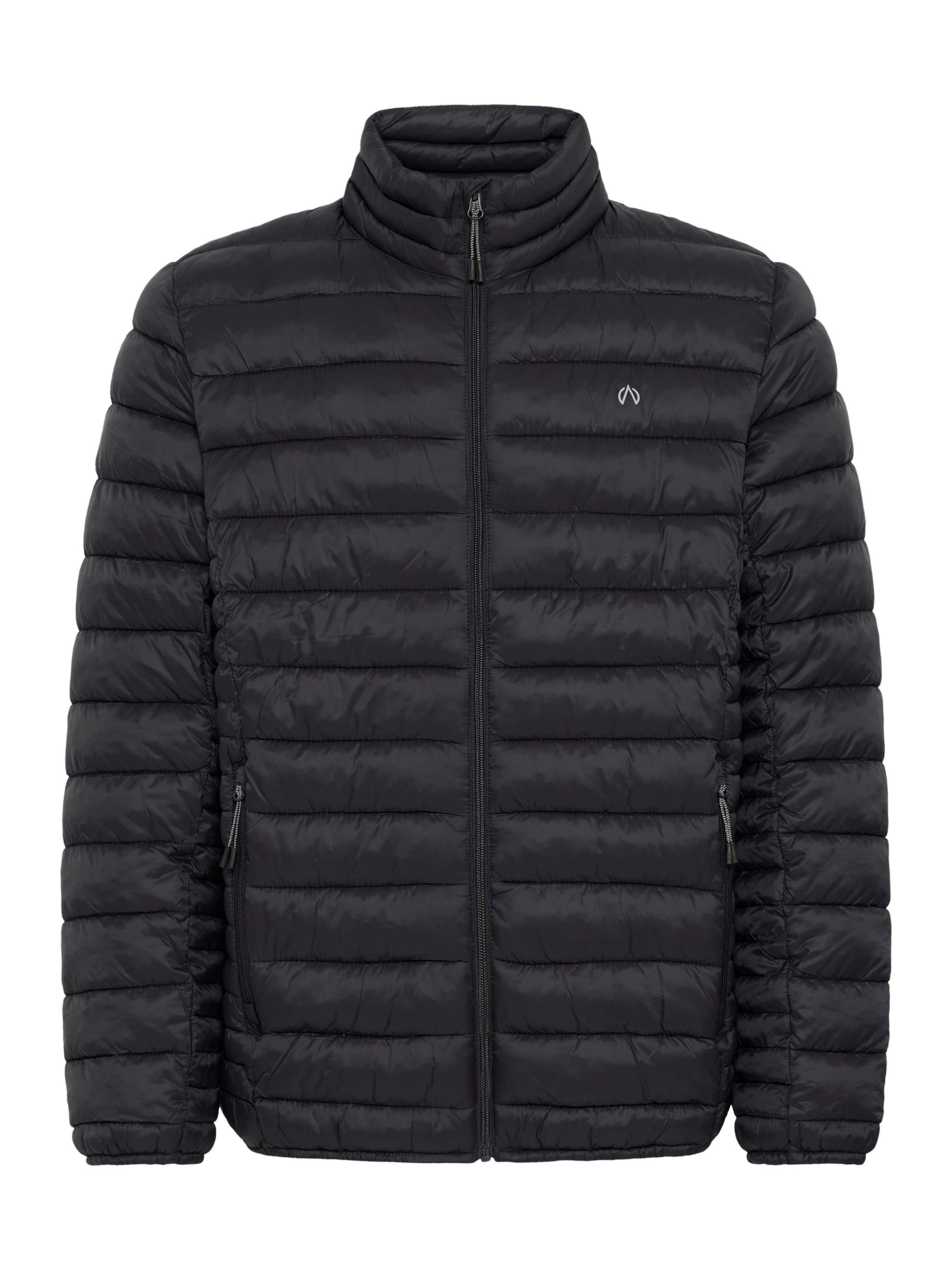 North Bend Between-season jacket in Black: front