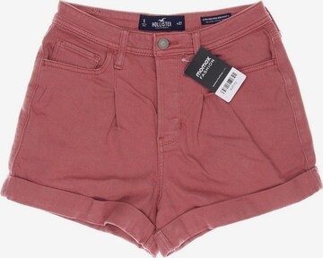 HOLLISTER Shorts in S in Pink: front