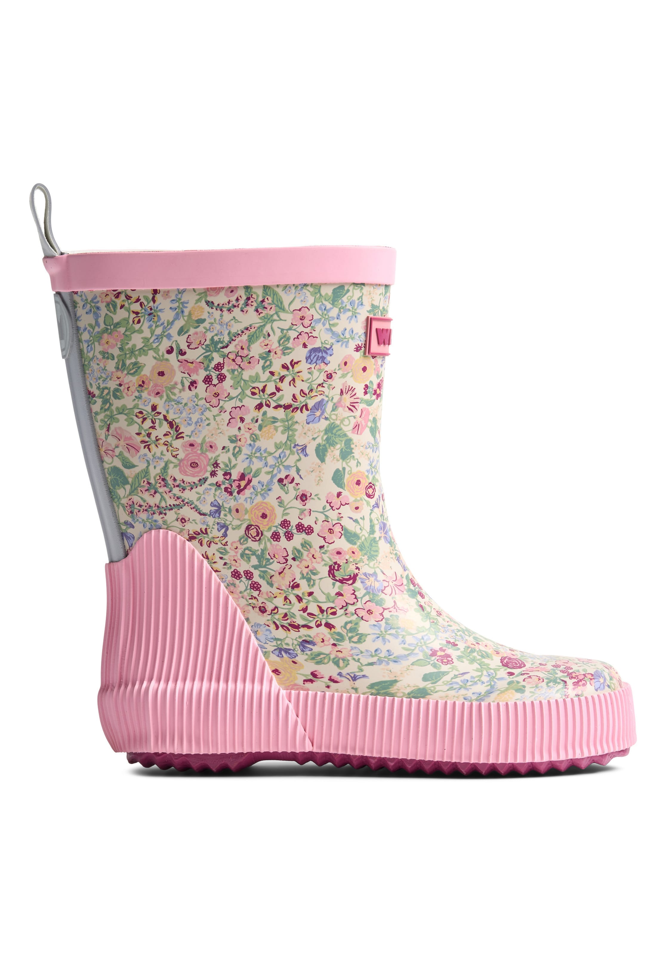 WHEAT Regenlaarzen 'Welly' in Roze: voorkant