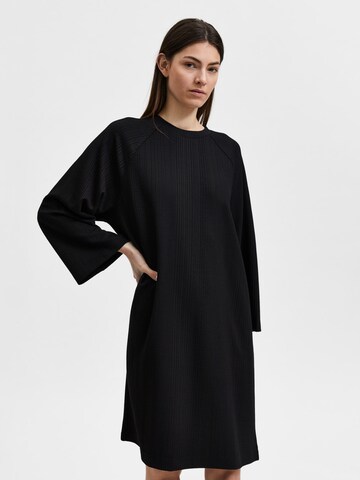 SELECTED FEMME Jurk 'RAGNILD' in Zwart: voorkant