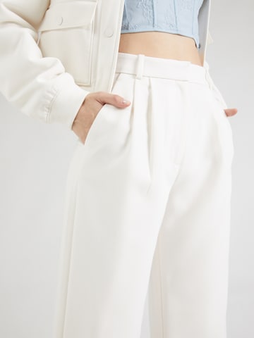 Abercrombie & Fitch Wide leg Παντελόνι πλισέ 'CLASSIC' σε μπεζ