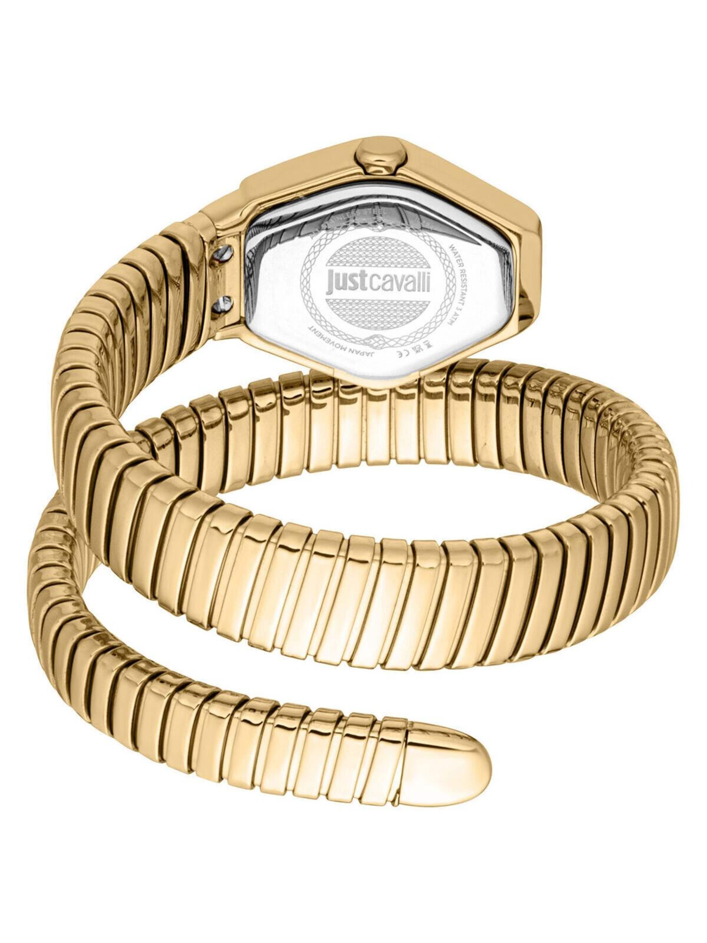 Just Cavalli Analoog horloge in Goud