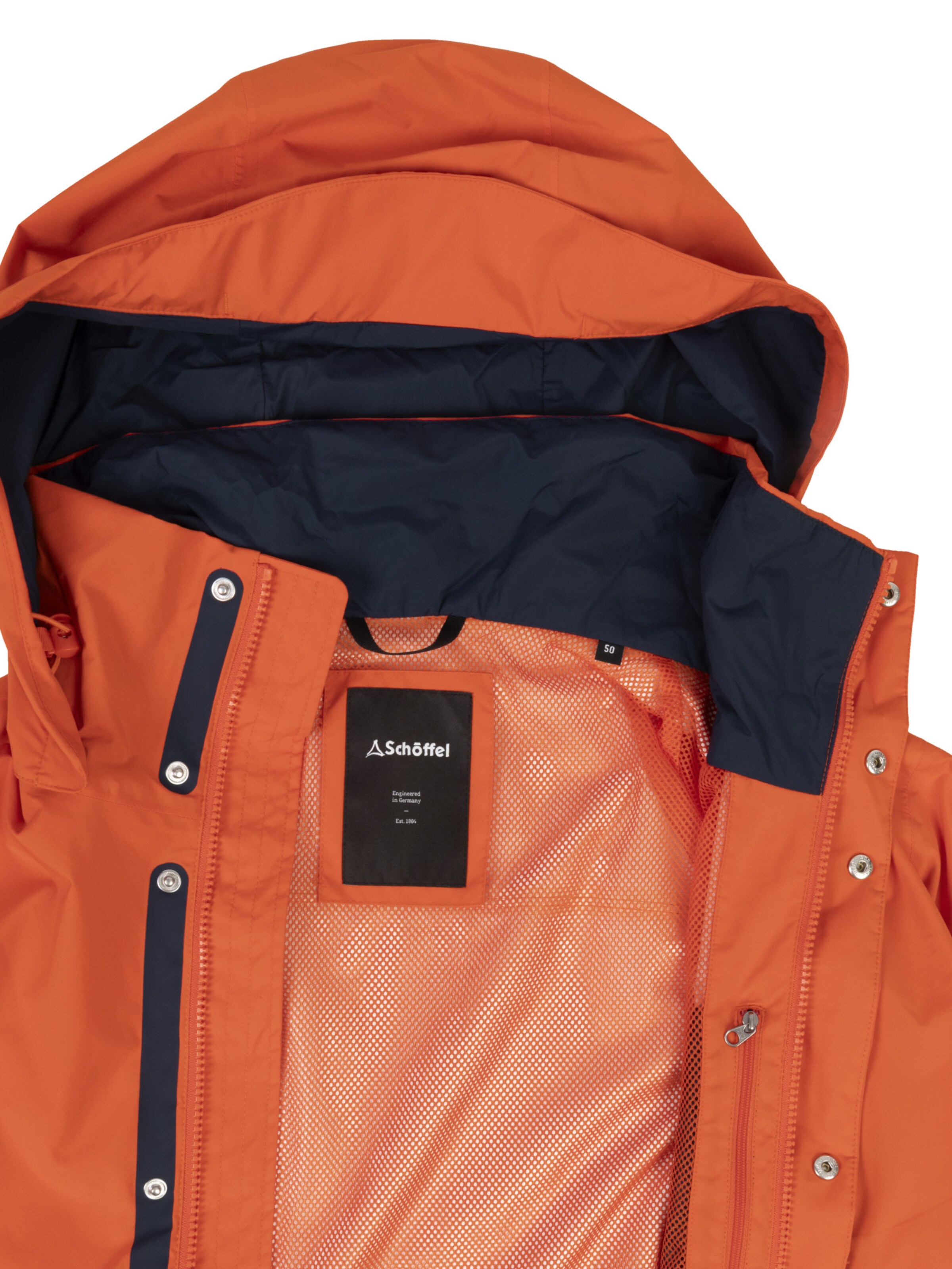 Schöffel - Casaco outdoor 'Corse' em laranja