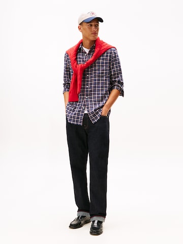 TOMMY HILFIGER Regular fit Overhemd in Blauw